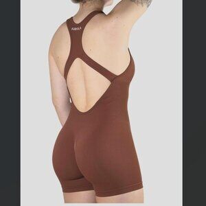 Aurola Cappucino Workout Romper - Medium